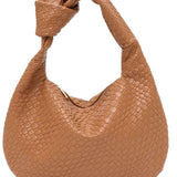 Bolsa Feminina De Couro Sintético Com Alça de Nó Zarai