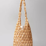 Bolsa Feminina de Madeira Vazado Raimara