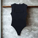 Body feminina Decote Quadrado Perla