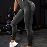Calça Leggings Esportiva Feminina Pra Treino Sem Costura