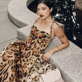 Vestido Feminino estampa de Leopardo Aquiris