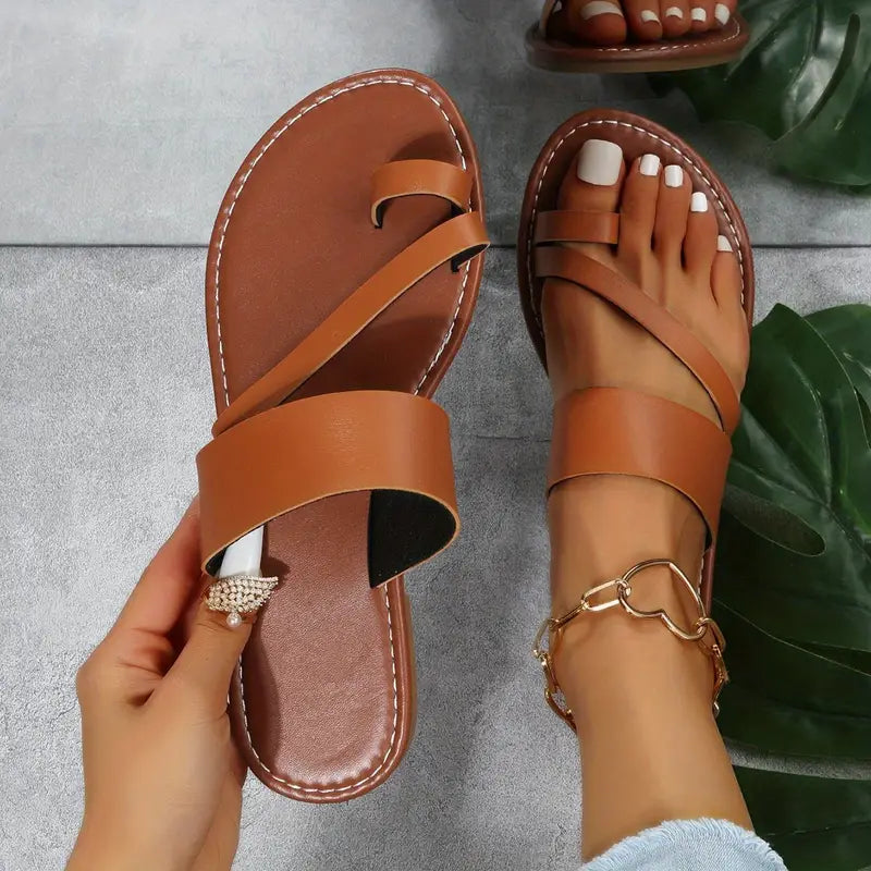 Sandália Rasteira Feminina Summer