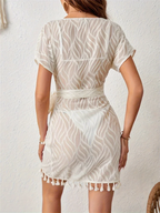 Saída De Praia Vestido de Renda Margarette