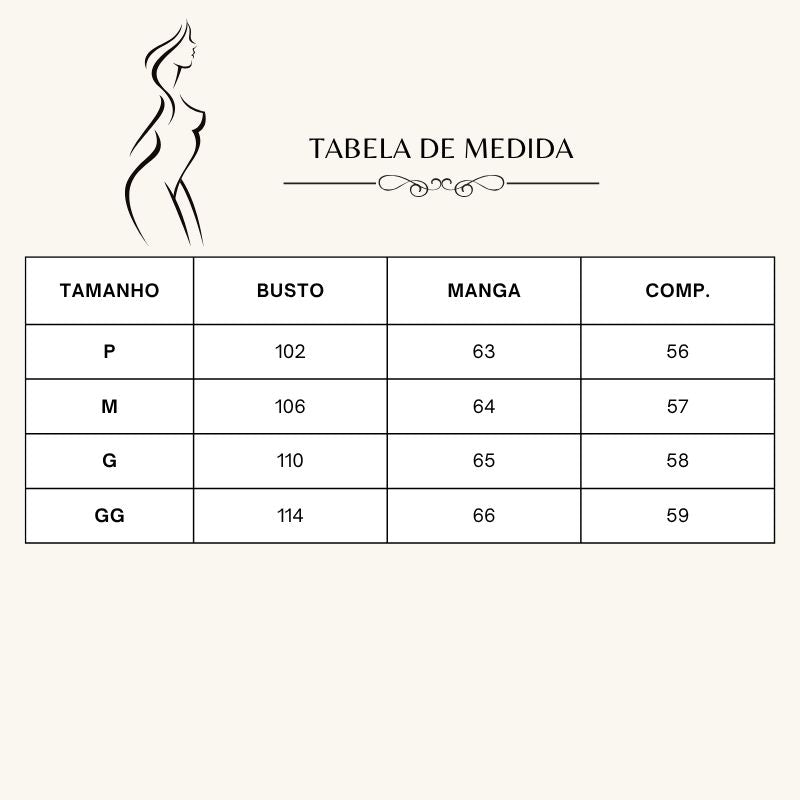 Jaqueta Feminina De Franja Betina