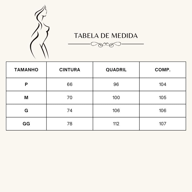 Saia Longa Feminina Com Borla Samir