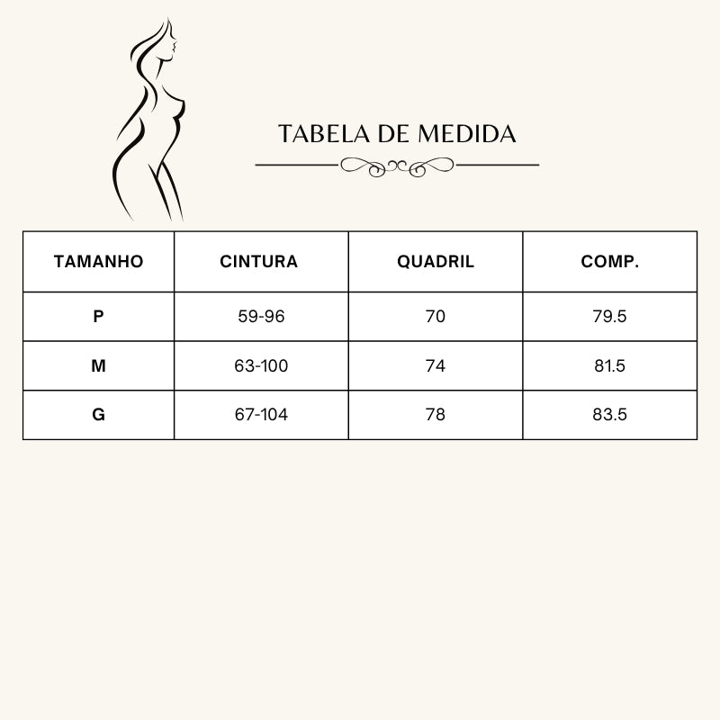 Calça Justa Esportiva Feminina Cintura Alta Aurora