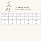 Vestido feminino Menina Dulce Maria