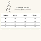 Top Feminino Manga Curta Valquíria