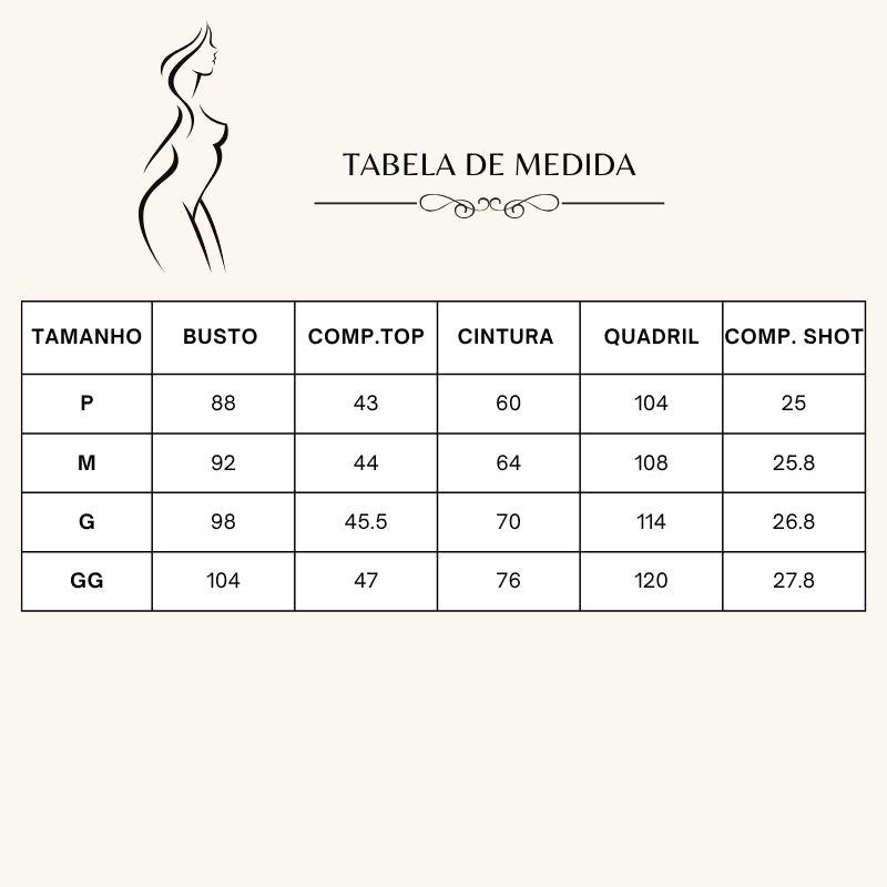 Conjunto Feminino Pijama de Cetim Flamigo