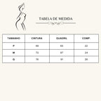 Shorts Curto com Lantejoulas Leidiane