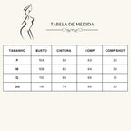 Conjunto Feminino Pijama de Cetim karen