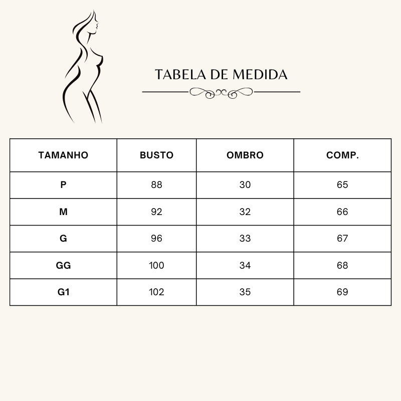 Colete Retro Feminino Estefane