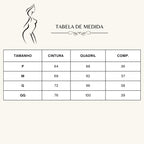 Saia Feminina de Cintura Alta  Samir