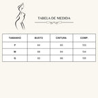 Vestido Feminino Longo Crislaine