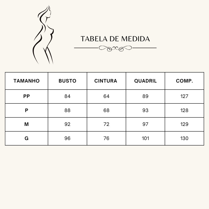 Vestido Feminino Longo Juliette