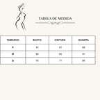 Maiô Feminino de 2 Pecas Estrela do Mar