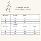 Conjunto Feminino Fernanda Linen