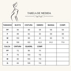 Conjunto Feminino Blazer Listrado  kyla