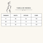 Saída de Praia de Renda Frente Única Zoe