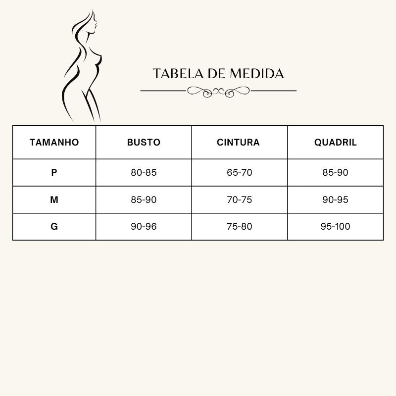 Biquíni Feminino 3 Peças Celine