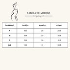 Blusa Feminina Manga Morcego Isis