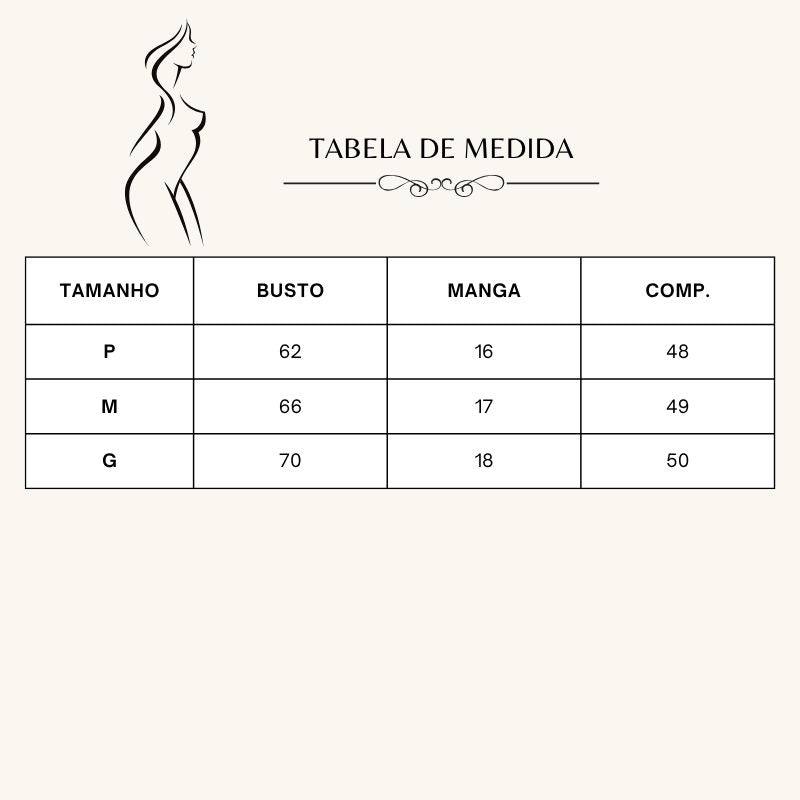 Blusa Feminina Sem Costura Melaine