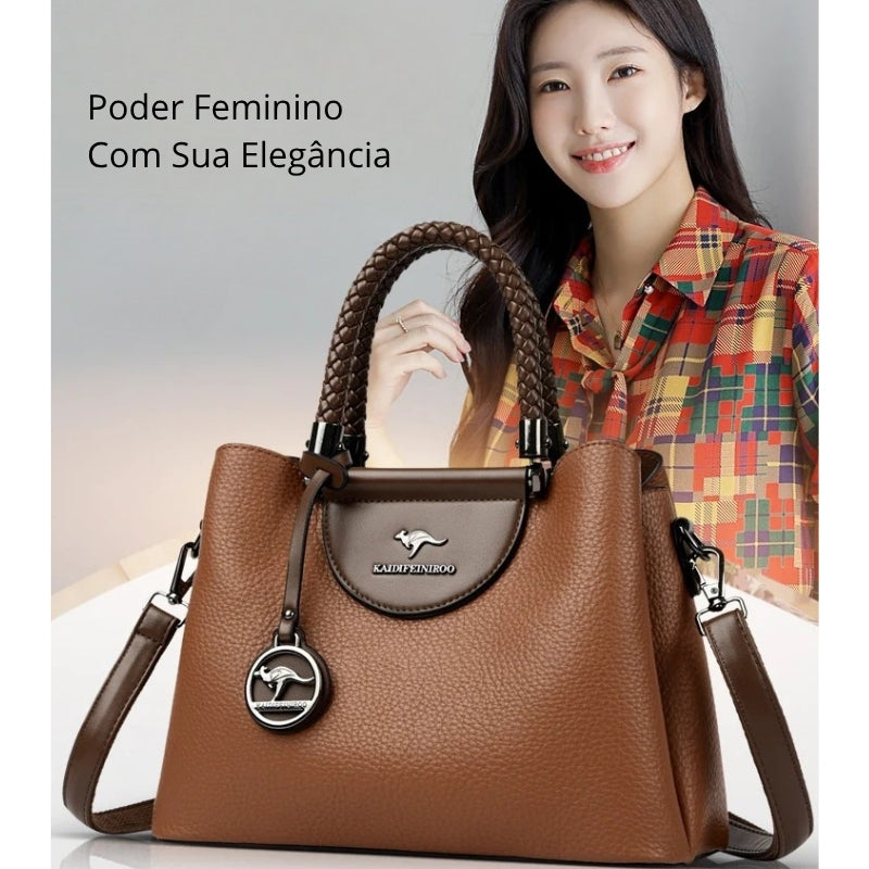 Bolsa Feminina Elegância Alta Qualidade Ziaara