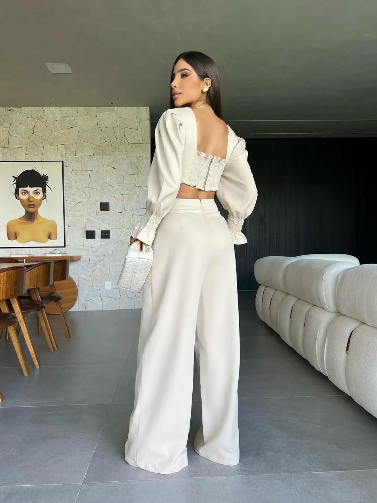 Conjunto Feminino elegante Anika
