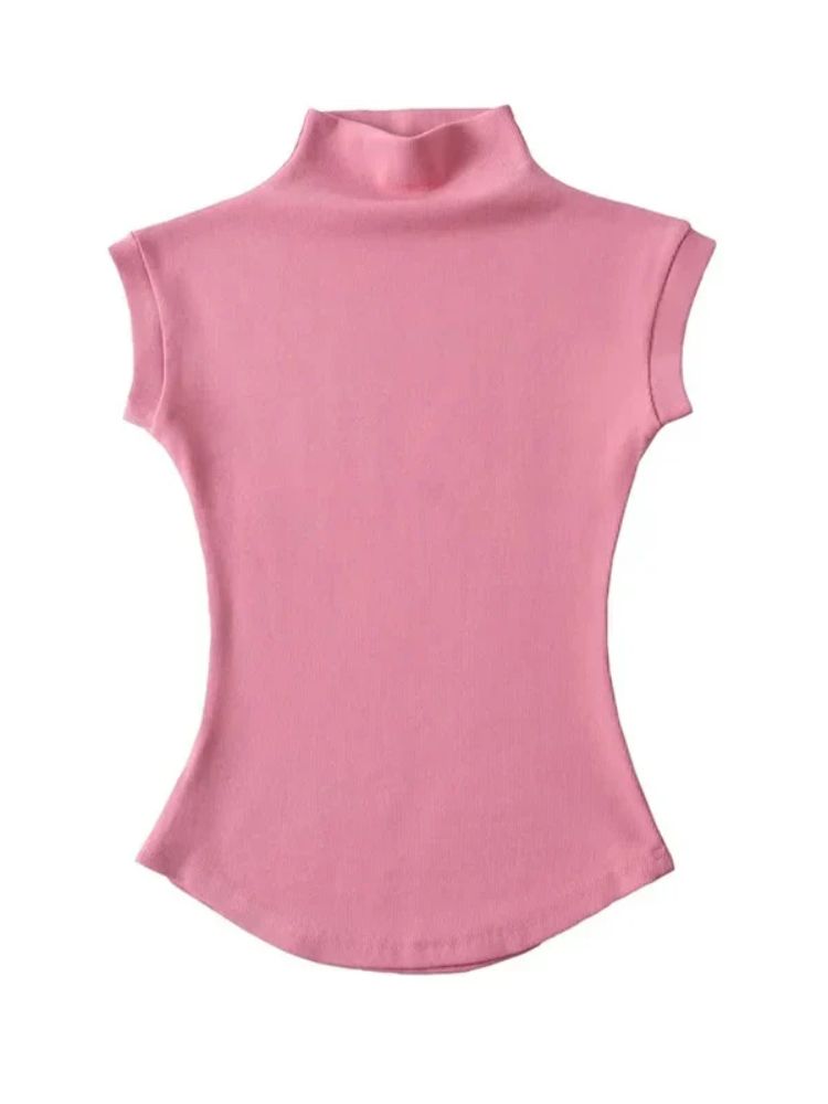 Blusa Feminina Gola Alta Yuna