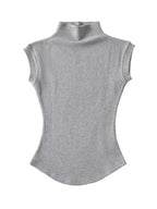 Blusa Feminina Gola Alta Yuna