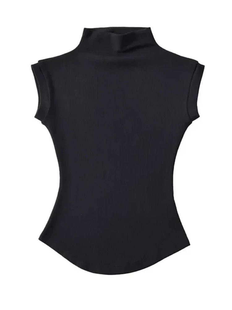 Blusa Feminina Gola Alta Yuna