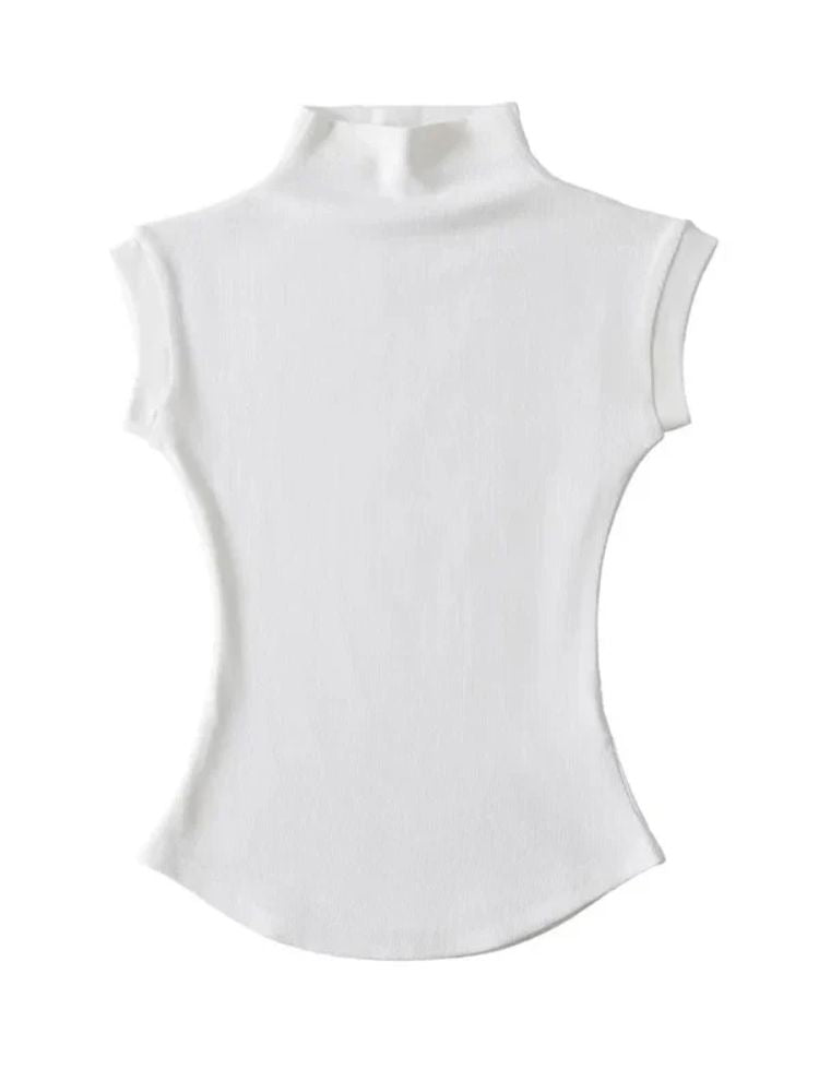 Blusa Feminina Gola Alta Yuna