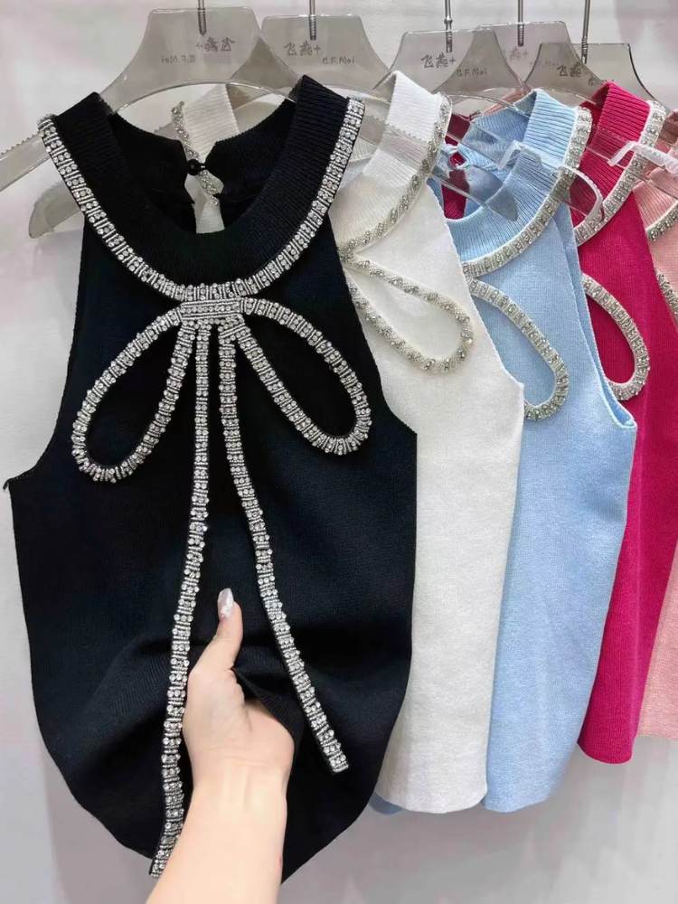 Blusa Feminina de Laço Tassia