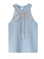 Blusa Feminina de Laço Tassia