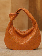 Bolsa Feminina De Couro Sintético Com Alça de Nó Zarai