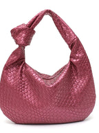 Bolsa Feminina De Couro Sintético Com Alça de Nó Zarai