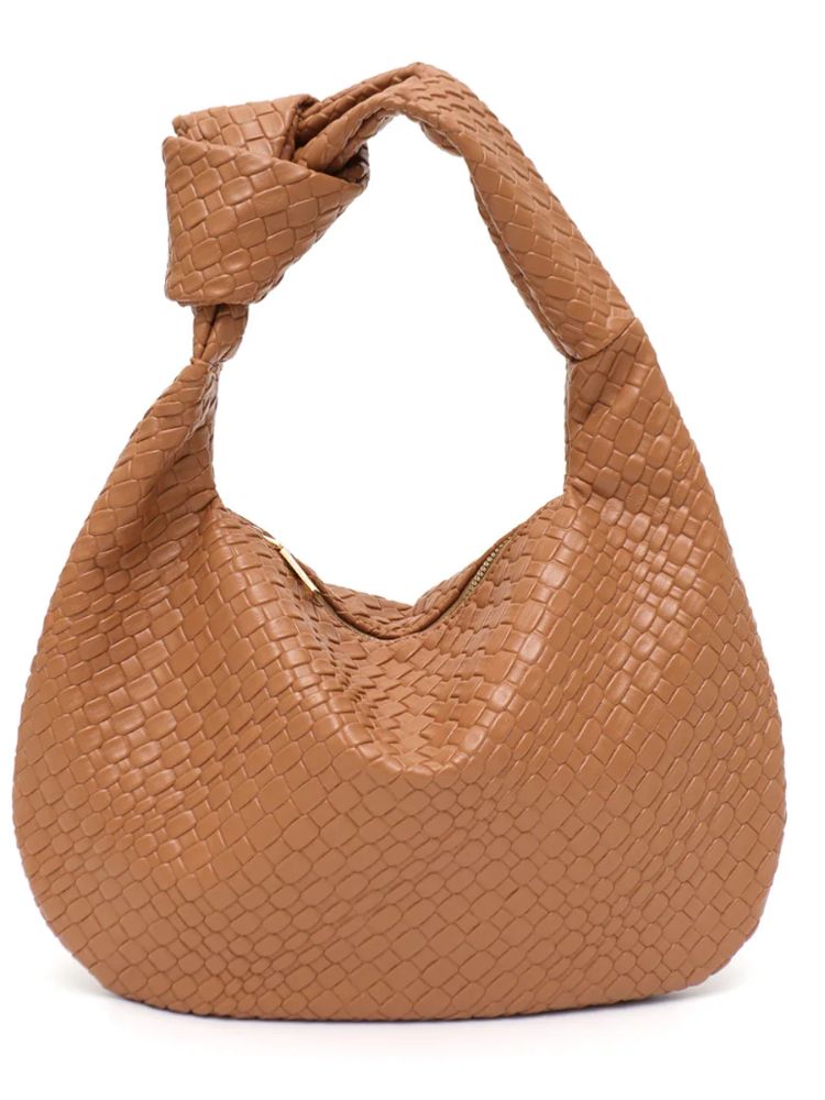 Bolsa Feminina De Couro Sintético Com Alça de Nó Zarai