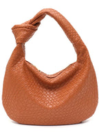 Bolsa Feminina De Couro Sintético Com Alça de Nó Zarai