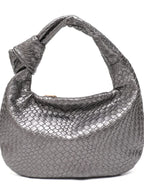 Bolsa Feminina De Couro Sintético Com Alça de Nó Zarai