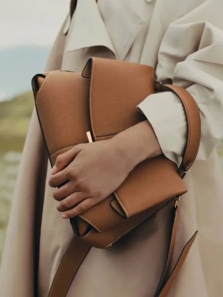 Bolsa Feminina Plissado Choe