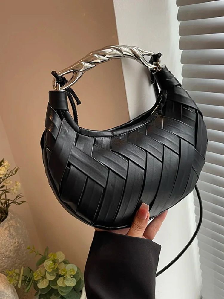 Bolsa Feminina de Luxo Americana De Couro Sintético