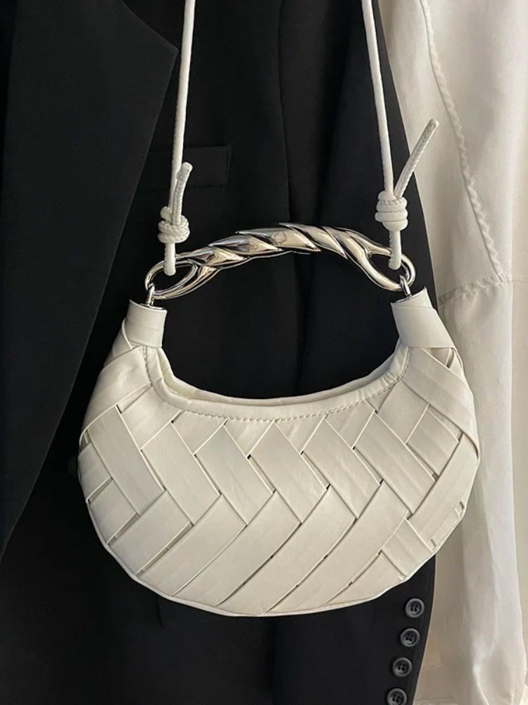 Bolsa Feminina de Luxo Americana De Couro Sintético