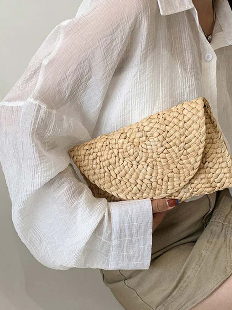Bolsa Feminina de Palha Verissimo
