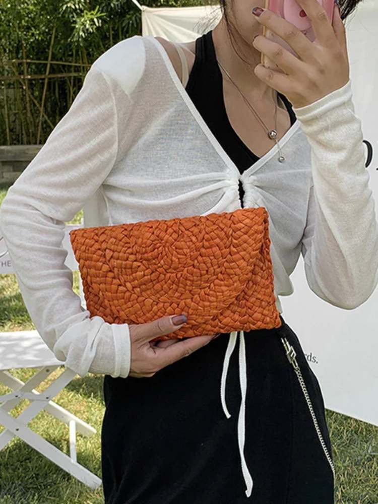 Bolsa Feminina de Palha Verissimo