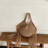 Bolsas Feminina de Ombro Franja