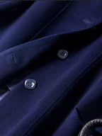 Casaco Feminino Elegante Macio Simples Ravena