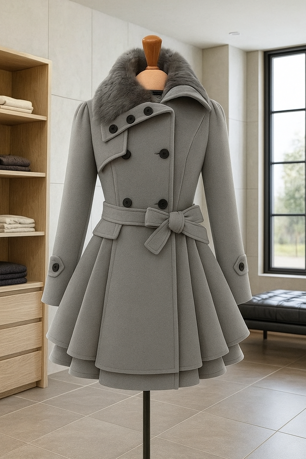 Casaco Feminino A Beleza do Frio com Charm Aélia