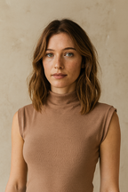 Blusa Feminina Gola Alta Yuna