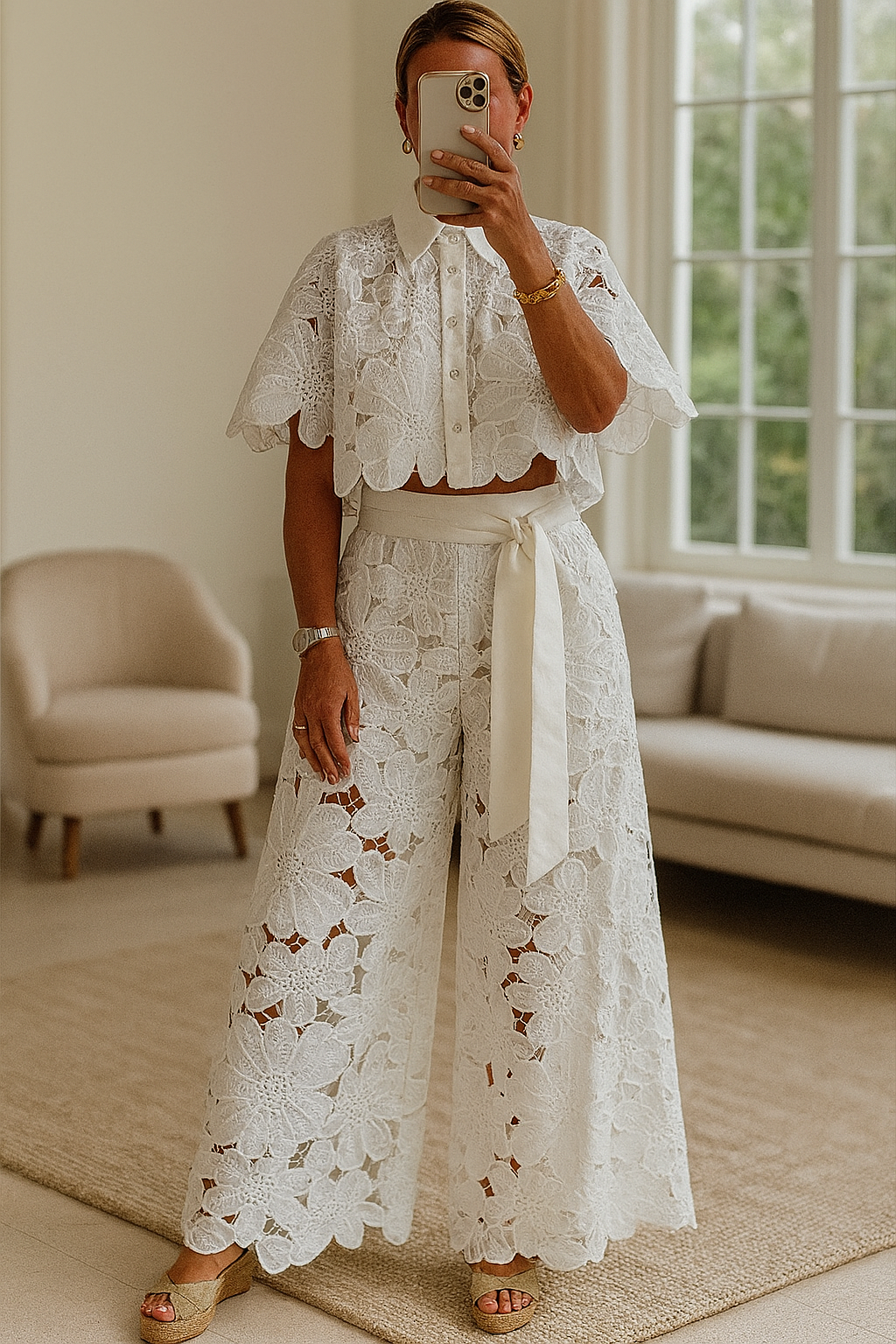 Conjunto Feminino Simples Elegante Aurea