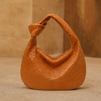 Bolsa Feminina De Couro Sintético Com Alça de Nó Zarai